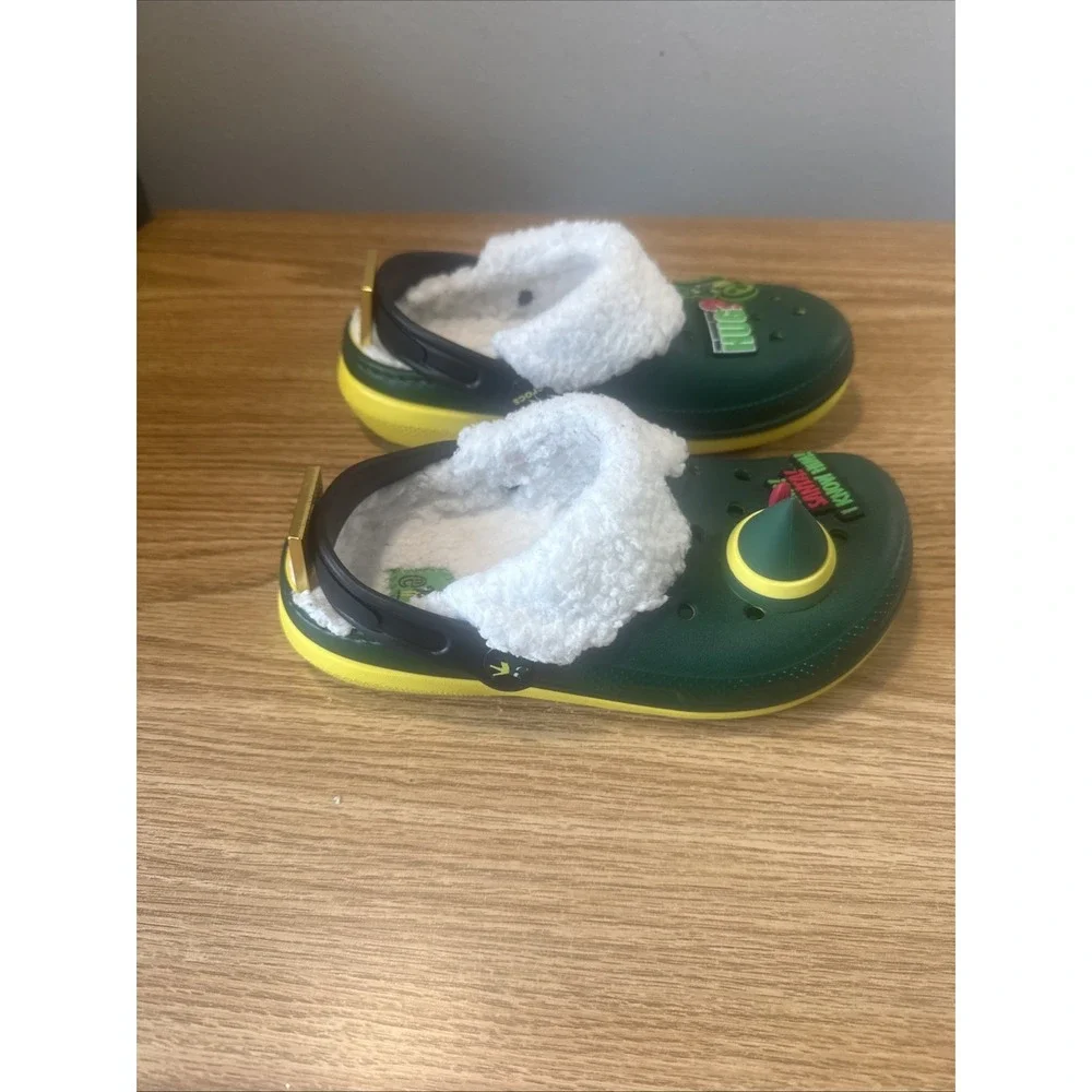Buddy The‎ Elf Crocs Sherpa Fleece Lined J2